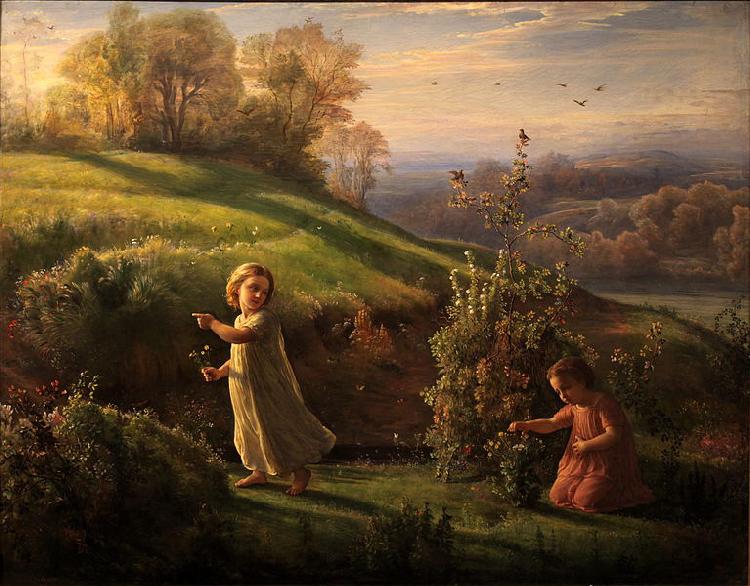Louis Janmot Spring oil painting picture